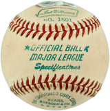 Ted Williams Autographed Official Major League Baseball Boston Red Sox Beckett BAS #AE85116