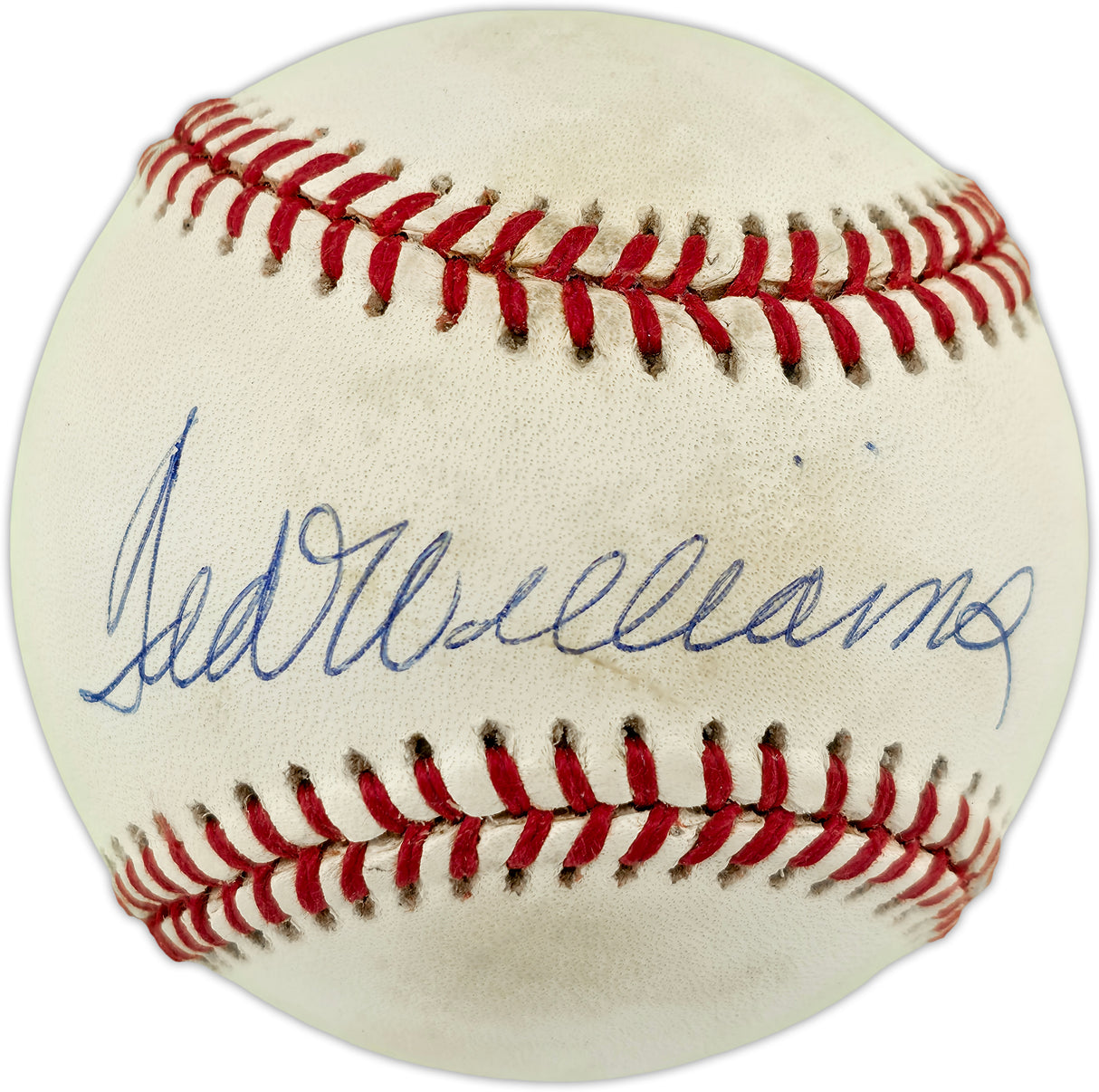 Ted Williams Autographed Official AL Baseball Boston Red Sox UDA Holo #UDR20317