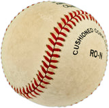 Hank Aaron Autographed Official NL Baseball Atlanta Braves Beckett BAS #AE85121