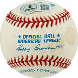 Ted WIlliams Autographed Official AL Baseball Boston Red Sox Beckett BAS #AE85115