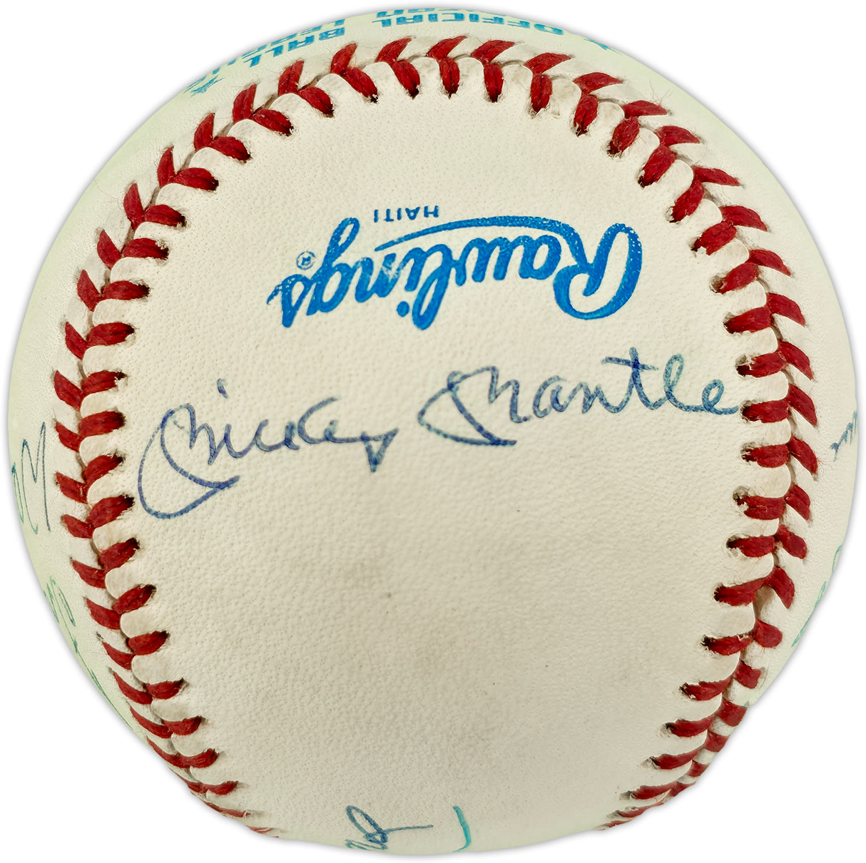 500 Home Run Club Autographed Official AL Baseball With 11 Signatures JSA #ZZ63936