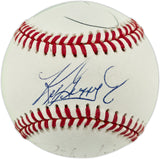 Ken Griffey Jr., Shawn Kemp & Rick Mirer Autographed Official AL Baseball Seattle Mariners Beckett BAS #AB62661