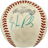 Dave Niehaus & 7 Others Autographed Official Feeney NL Baseball Seattle Mariners "Oh My" SKU #263386