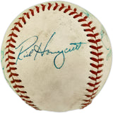 Dave Niehaus & 7 Others Autographed Official Feeney NL Baseball SKU #263389