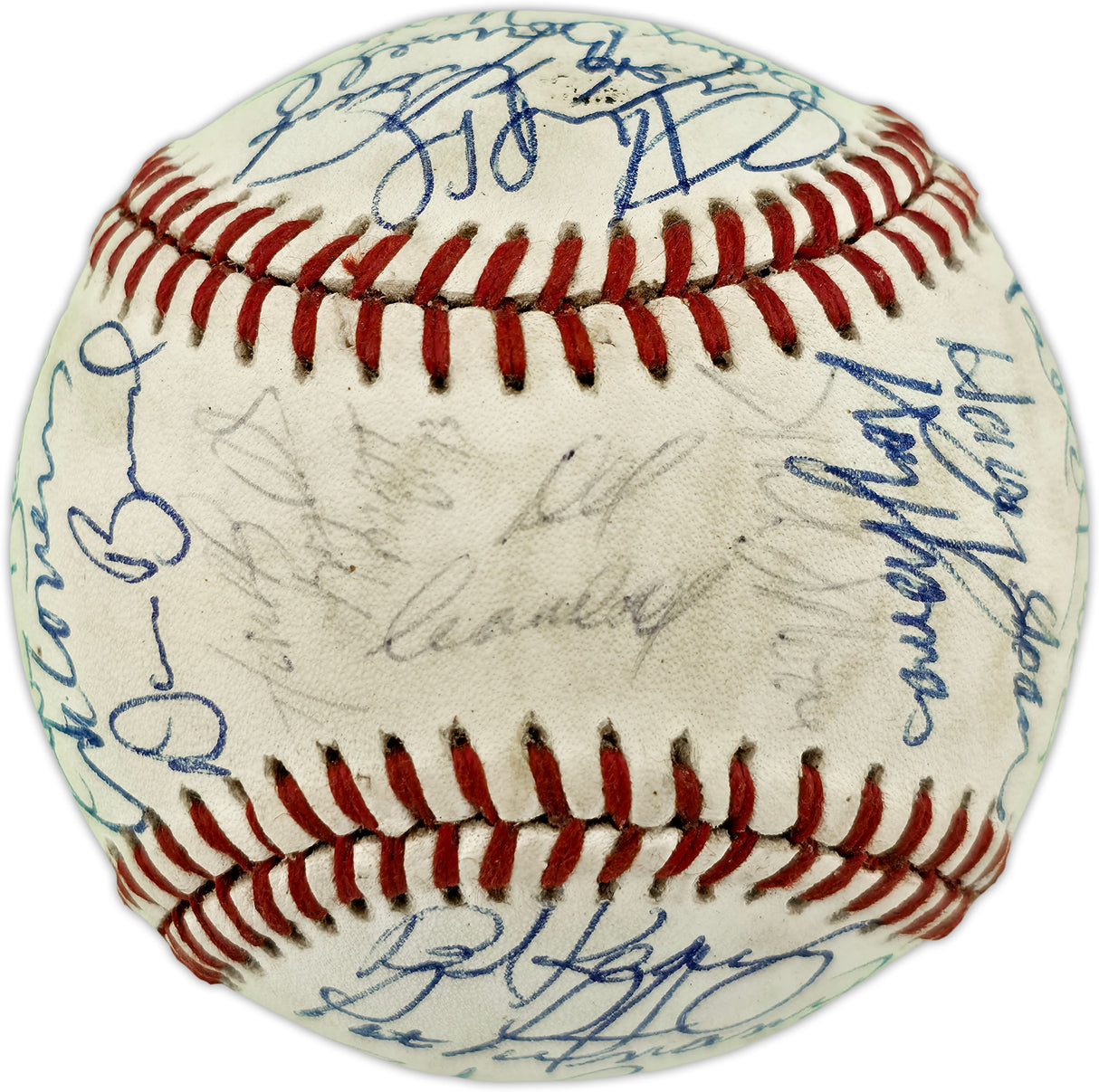 1983-84 Seattle Mariners Team Autographed Official MacPhail AL Baseball With 33 Signatures SKU #263391