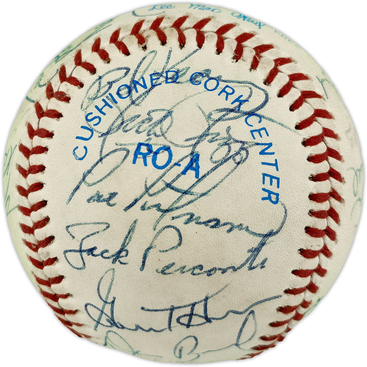 1983-84 Seattle Mariners Team Autographed Official MacPhail AL Baseball With 31 Signatures SKU #263393