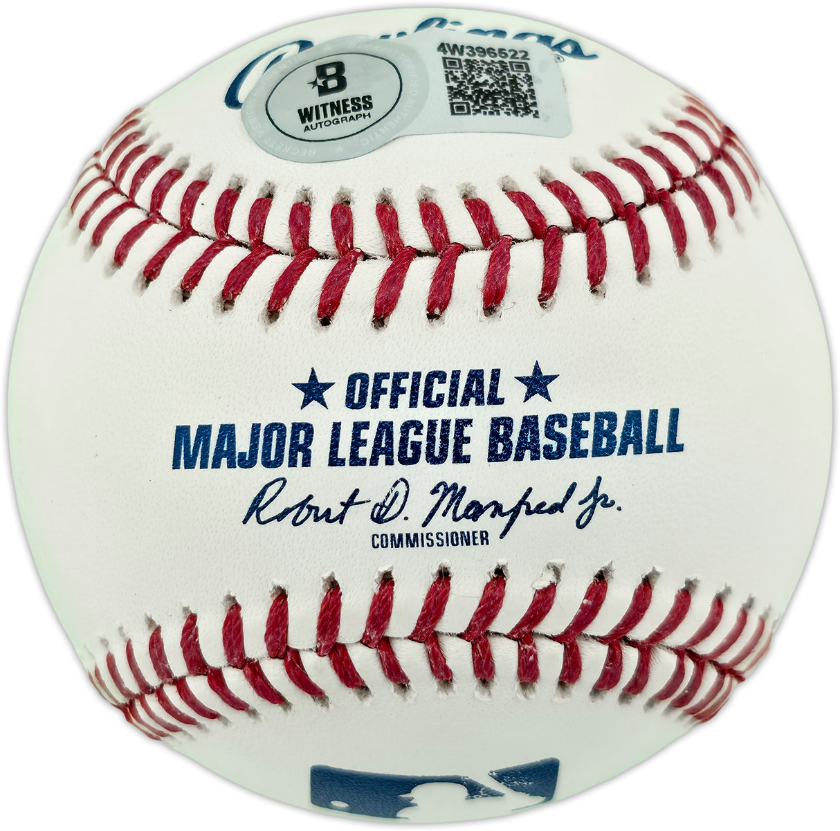 Jose Canseco Autographed Official MLB Baseball Oakland A's "Godfather of Steroids" (Smudged) Beckett BAS Witness #4W396522