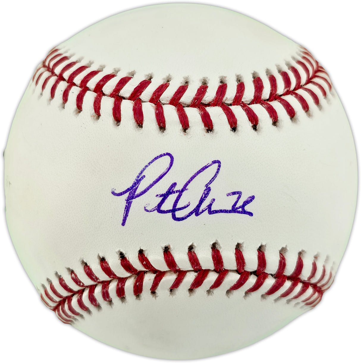 Pete Alonso Autographed Official MLB Baseball New York Mets Fanatics & MLB Holo #PX507574