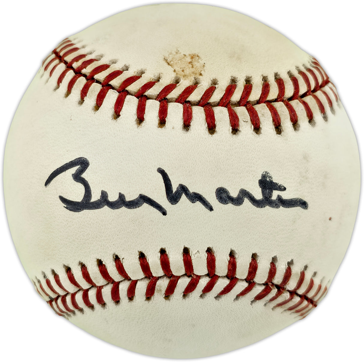 Billy Martin Autographed Official AL Baseball New York Yankees Beckett BAS #AE85532