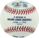 Roy Halladay Autographed Official MLB Baseball Toronto Blue Jays "P.G. 5-29-10" Beckett BAS #AE85544
