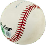 Hank Aaron Autographed Official NL Baseball Atlanta Braves Beckett BAS #AE85530