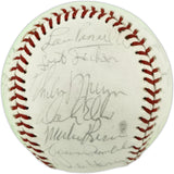1973 New York Yankees Autographed Official MacPhail AL Baseball With 21 Signatures Including Thurman Munson Beckett BAS #AE85549