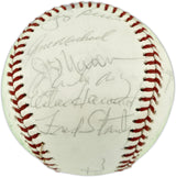 1973 New York Yankees Autographed Official MacPhail AL Baseball With 21 Signatures Including Thurman Munson Beckett BAS #AE85549