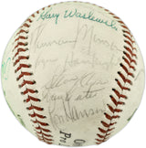 1971 New York Yankees Autographed Official Pro League Baseball With 23 Signatures Including Thurman Munson Beckett BAS #AE85552