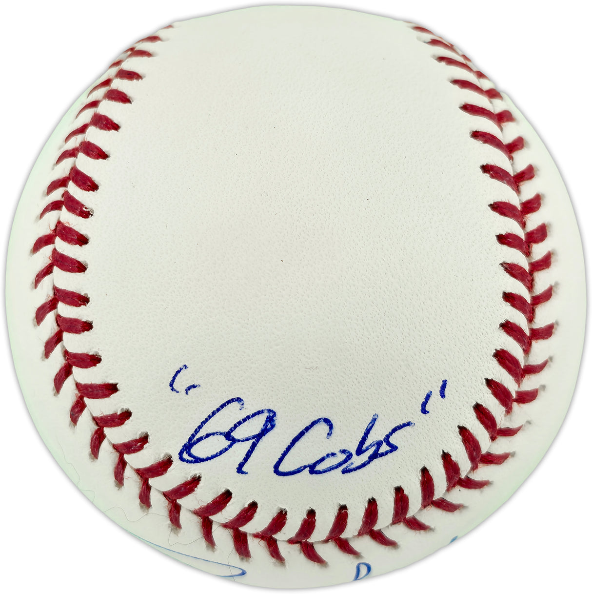 Ron Santo Autographed Official MLB Baseball Chicago Cubs "69 Cubs" Beckett BAS QR #BQ42018