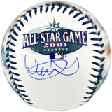 Ichiro Suzuki Autographed Official 2001 All Star Game Logo Fotoball Baseball Seattle Mariners Beckett BAS Witness #4W624937