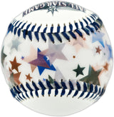 Ichiro Suzuki Autographed Official 2001 All Star Game Logo Fotoball Baseball Seattle Mariners Beckett BAS Witness #4W624939