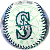 Ichiro Suzuki Autographed Official Fotoball Baseball Seattle Mariners Beckett BAS Witness #4W624956