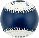 Ichiro Suzuki Autographed Official Fotoball Baseball Seattle Mariners Beckett BAS Witness #4W624934