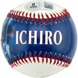 Ichiro Suzuki Autographed Official Fotoball Baseball Seattle Mariners Beckett BAS Witness #4W624935