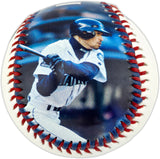 Ichiro Suzuki Autographed Official Fotoball Baseball Seattle Mariners Beckett BAS Witness #4W624935