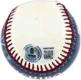 Ichiro Suzuki Autographed Official Fotoball Baseball Seattle Mariners Beckett BAS Witness #4W624935