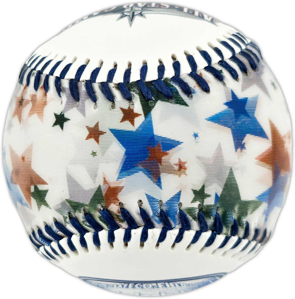 Ichiro Suzuki Autographed Official 2001 All Star Game Logo Fotoball Baseball Seattle Mariners Beckett BAS Witness #4W624936