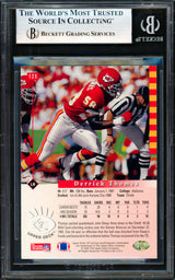 Derrick Thomas Autographed 1993 Upper Deck SP Card #125 Kansas City Chiefs Beckett BAS #19958644