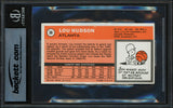 Lou Hudson Autographed 1970-71 Topps Card #30 Atlanta Hawks Beckett BAS #19831585