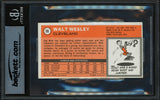 Walt Wesley Autographed 1970-71 Topps Card #55 Cleveland Cavaliers Beckett BAS #19831575
