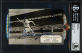 Ted Williams Autographed Postcard Boston Red Sox (On Mound) Beckett BAS #19816085