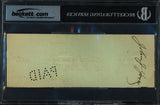 Honus Wagner Autographed Check Beckett BAS #19816611