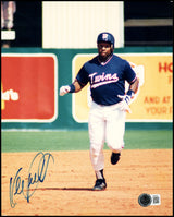 Kirby Puckett Autographed 8x10 Photo Minnesota Twins Beckett BAS #AE85545