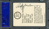 Rickey Henderson Autographed 1982 Granny Goose Card #35 Oakland A's (Signed on Back) PSA DNA #30952356