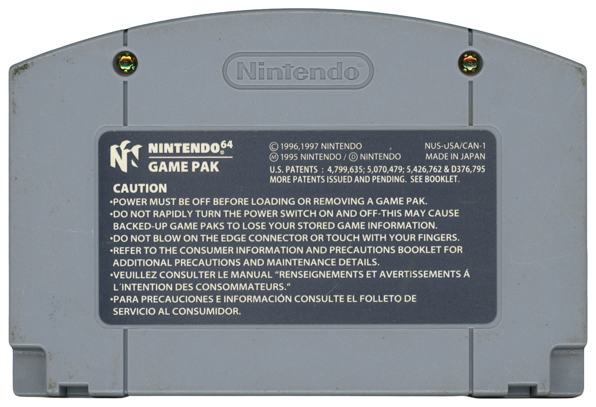 Ken Griffey Jr. Autographed Ken Griffey Jr.'s Slugfest Video Game Cartridge Nintendo N64 Seattle Mariners Beckett BAS Stock #263443