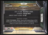 Jordy Nelson Autographed 2015 Topps Card #319 Green Bay Packers SKU #265359