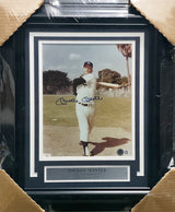 Mickey Mantle Autographed Framed 8x10 Photo New York Yankees Beckett BAS #AE49032