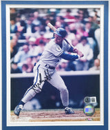 George Brett Autographed Framed 8x10 Photo Kansas City Royals Beckett BAS QR #BV86493