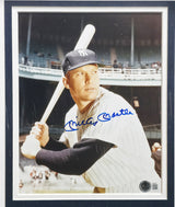 Mickey Mantle Autographed Framed 8x10 Photo New York Yankees Beckett BAS #AE85155