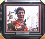 Al Pacino Autographed Framed 16x20 Photo Scarface Beckett BAS QR #BN16674