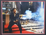 Al Pacino Autographed Framed 16x20 Photo Scarface Beckett BAS QR #BN16671