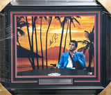 Al Pacino Autographed Framed 16x20 Photo Scarface Beckett BAS QR #BN16675