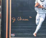 Ja'Marr Chase Autographed Framed 16x20 Photo Cincinnati Bengals Beckett BAS Witness #WU15656