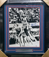 Wilt Chamberlain Autographed Framed 16x20 Photo Philadelphia 76ers Auto Grade Gem Mint 10 PSA/DNA #AO09134