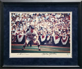 Mickey Mantle Autographed Framed Neil Leifer 16x20 Photo New York Yankees UDA Holo & JSA #X66209