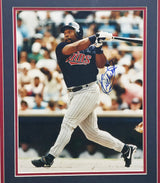 Kirby Puckett Autographed Framed 11x14 Photo Minnesota Twins Beckett BAS #AE20265