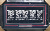 Stan Musial Autographed Framed 11x24 Film Strip Photo St. Louis Cardinals UDA Holo #BAF70608