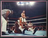 Muhammad Ali Autographed Framed 16x20 Photo Beckett BAS #AE85499
