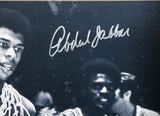 Kareem Abdul-Jabbar & John Wooden Autographed Framed 16x20 Photo UCLA Bruins Beckett BAS #AE85500