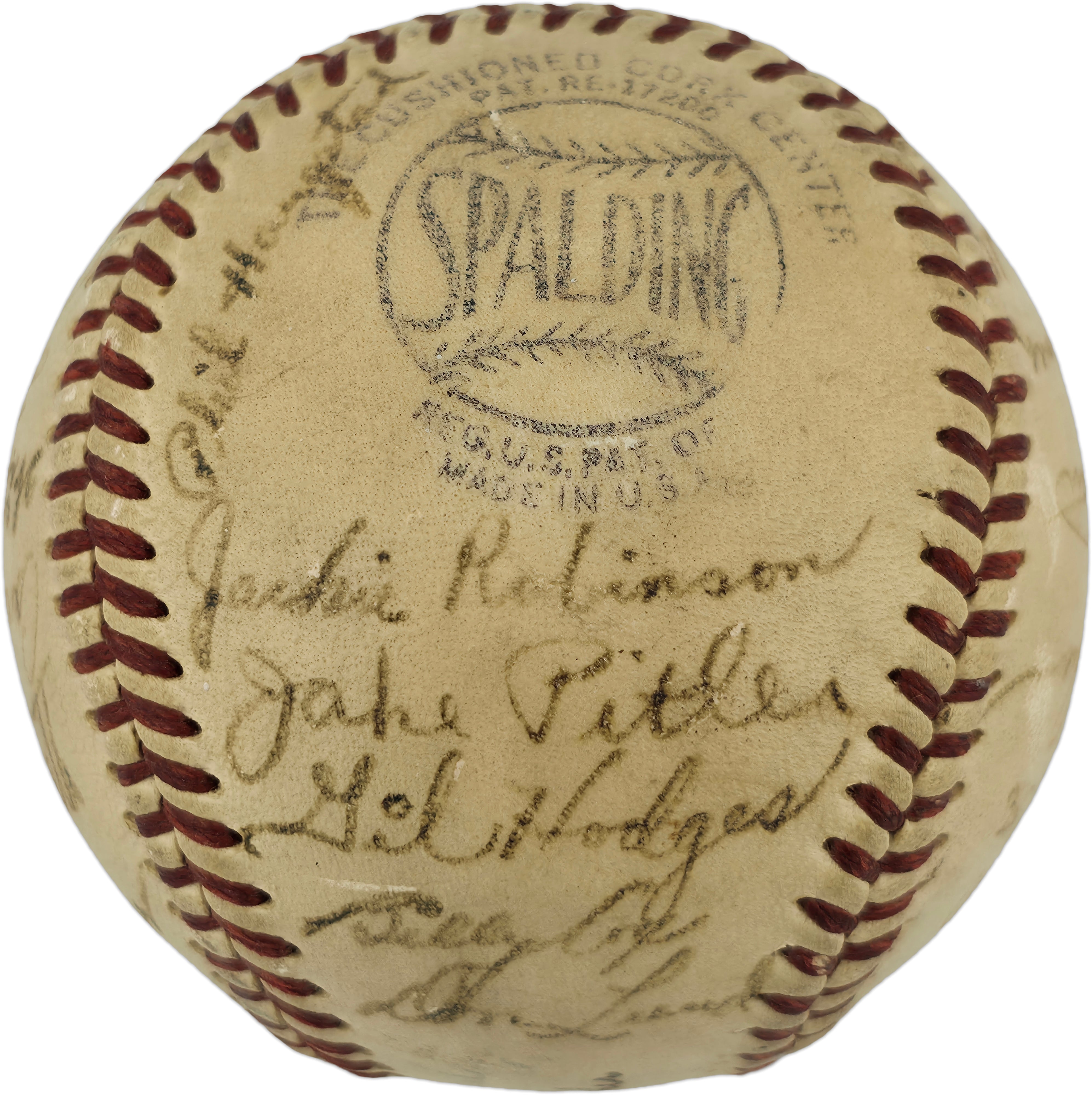 Jackie Robinson Brooklyn Dodgers Memorabilia, Autographed Jackie